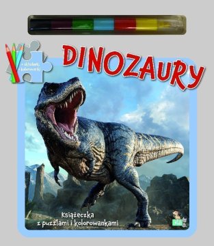 shumee Dinozavri. Knjige z ugankami, pobarvankami in barvnimi svinčniki