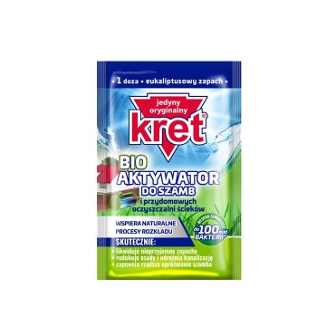 shumee GLOBAL COSMED Kret Bio aktivator 25g x 20 vrečk - za greznice in čistilne naprave