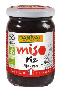 shumee Miso riž (sojina in riževa pasta) brez glutena, ekološki pridelano, 200 g - Danival