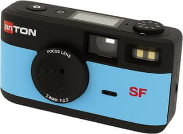 Screen Free – digitalna kamera brez zaslona za avtentično ustvarjanje - MODR (AKSFBL)