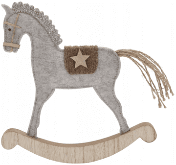 shumee Božična okrasna figurica konja 22 cm