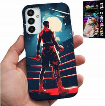 shumee OVITEK ZA SAMSUNG GALAXY M13 4G - BOKS, BORILNI ŠPORTI, BOKSARSKE DOLGE + STEKLO