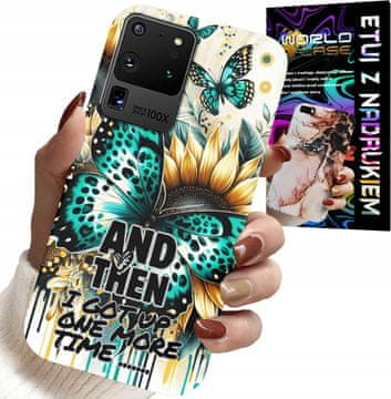 shumee OVITEK ZA SAMSUNG GALAXY S20 Ultra - IN POTEM SEM VSTALA, ŽENSKI VZORCI + FILM