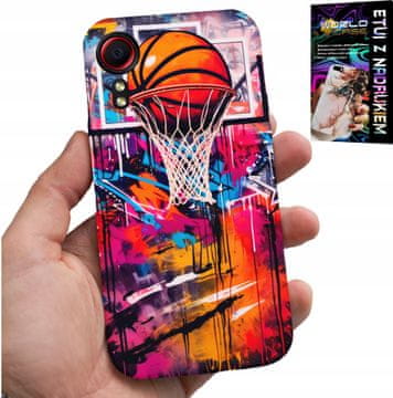 shumee OVITEK ZA SAMSUNG GALAXY XCOVER 5 - KOŠARKA NBA ULIČNI GRAFITI KOŠARKARSKI NAVIJAČ