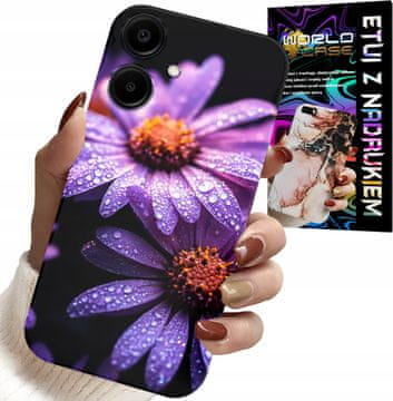 shumee OVITEK ZA SAMSUNG GALAXY A06 5G - OVITEK Z ROŽNATIMI MARJETICAMI