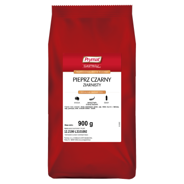 shumee Prymat Gastroline črni poper v zrnih 900 g - za meso in omake