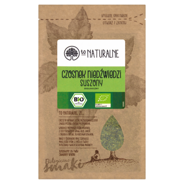 shumee Naravni posušeni divji česen iz ekološke pridelave, 8 g