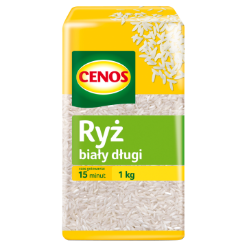 shumee CENOS dolgi beli riž 1 kg - idealen za juhe in mesne jedi