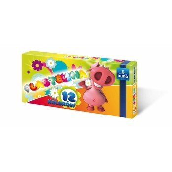 shumee Ime Nuno Plastelin - 12 barv, ustvarjalna zabava za otroke