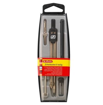 shumee HERLITZ 5-delni šolski kompas - natančen in vzdržljiv