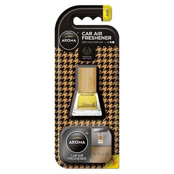 shumee Dišava za avto Aroma Car Prestige Wood Gold