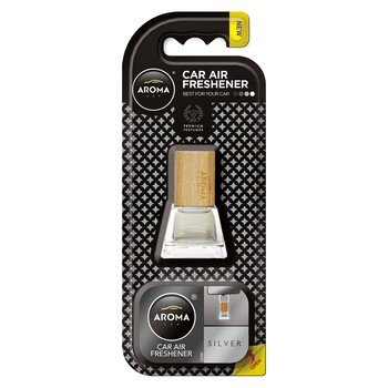 shumee Dišava za avto Aroma Car Prestige Wood Silver