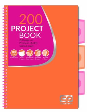 shumee Zvezek Coolpack A5 100 listov neon oranžen nov