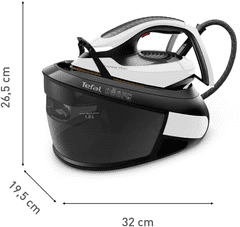 Tefal Express Vision SV8156E0, črna, Parni generator 