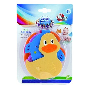 shumee Canpol babies Mini kopalniške preproge - nedrseče priseske, zabavne živali