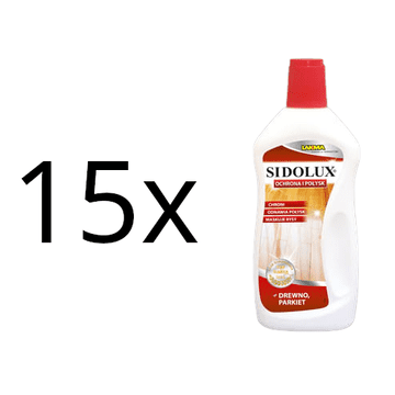 shumee Sidolux Expert - Zaščita in sijaj lesa, 15x 500ml