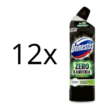 shumee DOMESTOS čistilo za stranišče Zero LimeScale 12 x 750 ml - Očistite stranišče brez napora