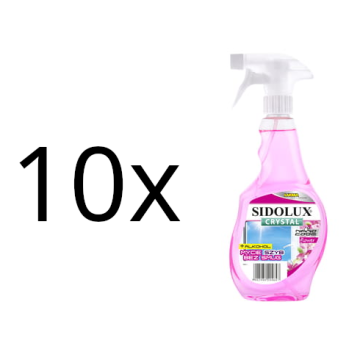 shumee Sidolux Crystal Flower - Čistilo za steklo 500 ml - Brez lis, dolgotrajna čistoča