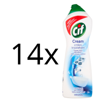 shumee CIF čistilno mleko z mikrokristali 780 g - Odstranjuje trdovratno umazanijo