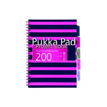 shumee Knjiga Pukka Pad Project, temno modra, A4