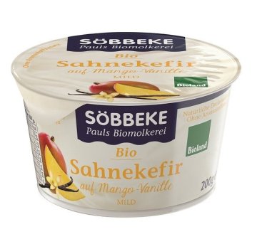shumee Kremni mangov kefir - vanilija, organski 200 g - Sobbeke