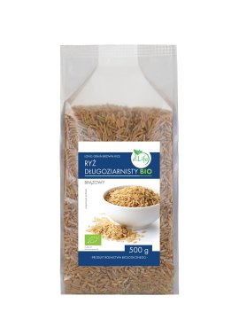 shumee Organski dolgozrnati rjavi riž 500 g - Bio Life