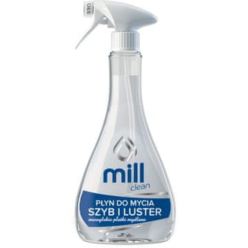 shumee Agrecol Mill Clean - Čistilo za steklo in ogledala, 555 ml