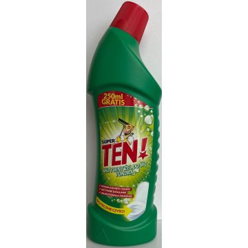 shumee KOMPLEX-TORUS: Super Ten! Tundra gel za stranišče - 1 l, aktivno, učinkovito čiščenje