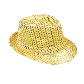 shumee Zlati klobuk z bleščicami