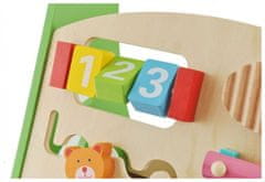 shumee Izobraževalni voziček-potiskalnica lesena hojica izobraževalni Montessori otroci