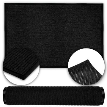 shumee Gumijasta predpražnik 120x80cm, zunanji, notranji, za čevlje