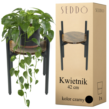 shumee Kovinsko stojalo za rože, leseno, stoječe, podstrešno, stojalo, rože, rastline, industrijsko