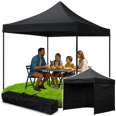 shumee Vrtni šotor, samosestavljiv komercialni paviljon, gazebo, streha 3x3m