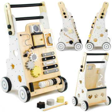 shumee Lesena poganjalka za otroke, otroška hojica, manipulacijska plošča