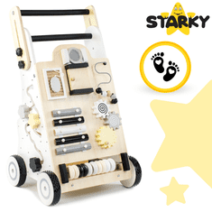 shumee Lesena poganjalka za otroke, otroška hojica, manipulacijska plošča