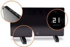 shumee Električni grelec GH-WA20-APP01 črne barve