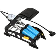 shumee Močna nožna črpalka z manometrom za kolo, avto, žoge, kolesarsko vzmetnico