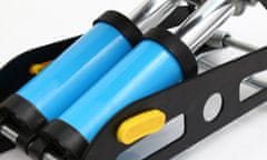 shumee Močna nožna črpalka z manometrom za kolo, avto, žoge, kolesarsko vzmetnico