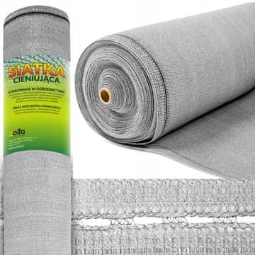 shumee Senčna mreža 200 g 1,5 x 50 m siva