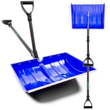 shumee Zložljiva lopata za sneg, dva ročaja, ergonomska