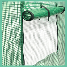 shumee Vrtni folijski tunel 2x3 folijski okvir za rastlinjak, velik UV šotor 6m2