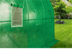 shumee Velik vrtni folijski tunelski rastlinjak 4,5x2 folijski šotor za vrtnarjenje UV