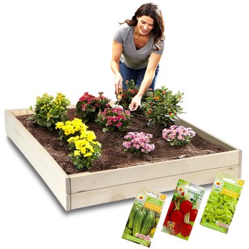 shumee Zelenjavna trgovina 120x120x27cm