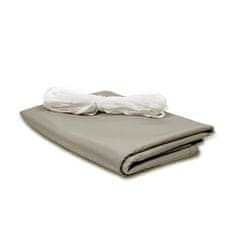 shumee Balkonska prevleka, zastirka za teraso, ograja, mreža za senčenje, siva 1×7 m GoGarden