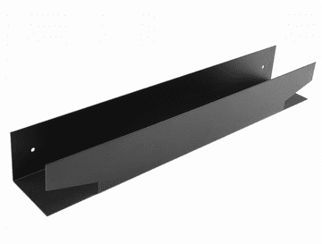 shumee Kopalniška polica P7 črne barve