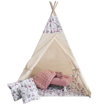 shumee Komplet tipijev - roza tipi