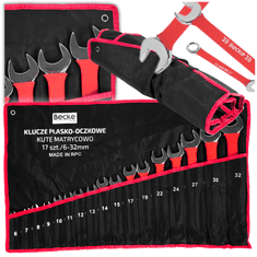 shumee Komplet viličastih ključev, darilo za očeta, dvostranska podloga