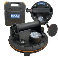 shumee Vakuumsko držalo za prisesek s črpalko in manometrom za steklo, ploščice in kamenino