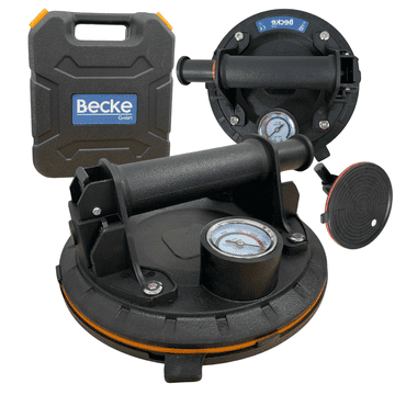 shumee Vakuumsko držalo za prisesek s črpalko in manometrom za steklo, ploščice in kamenino