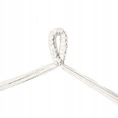 shumee Viseči stol, brazilska viseča mreža, resice, bež gugalnik, boemski vrtni stol